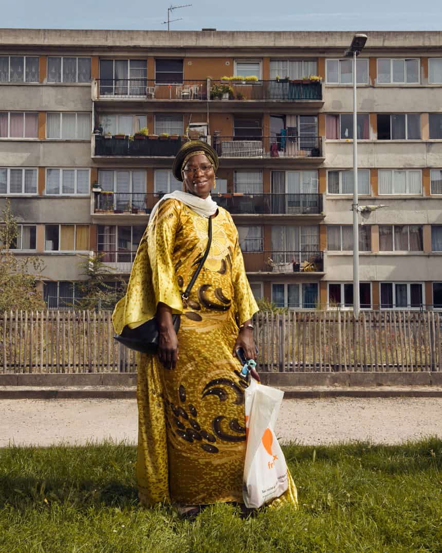 Exposition photographique sur les grilles du Stade-de-France ©Stephan Gladieu