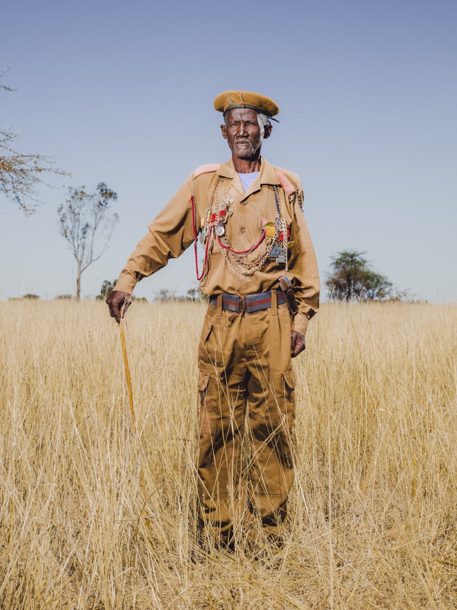 Herero #107, Namibie 2023 Real Portraitik #1  Photographie Fine art print sur Hahnemühle SG-HE107 ©Stephan Gladieu 