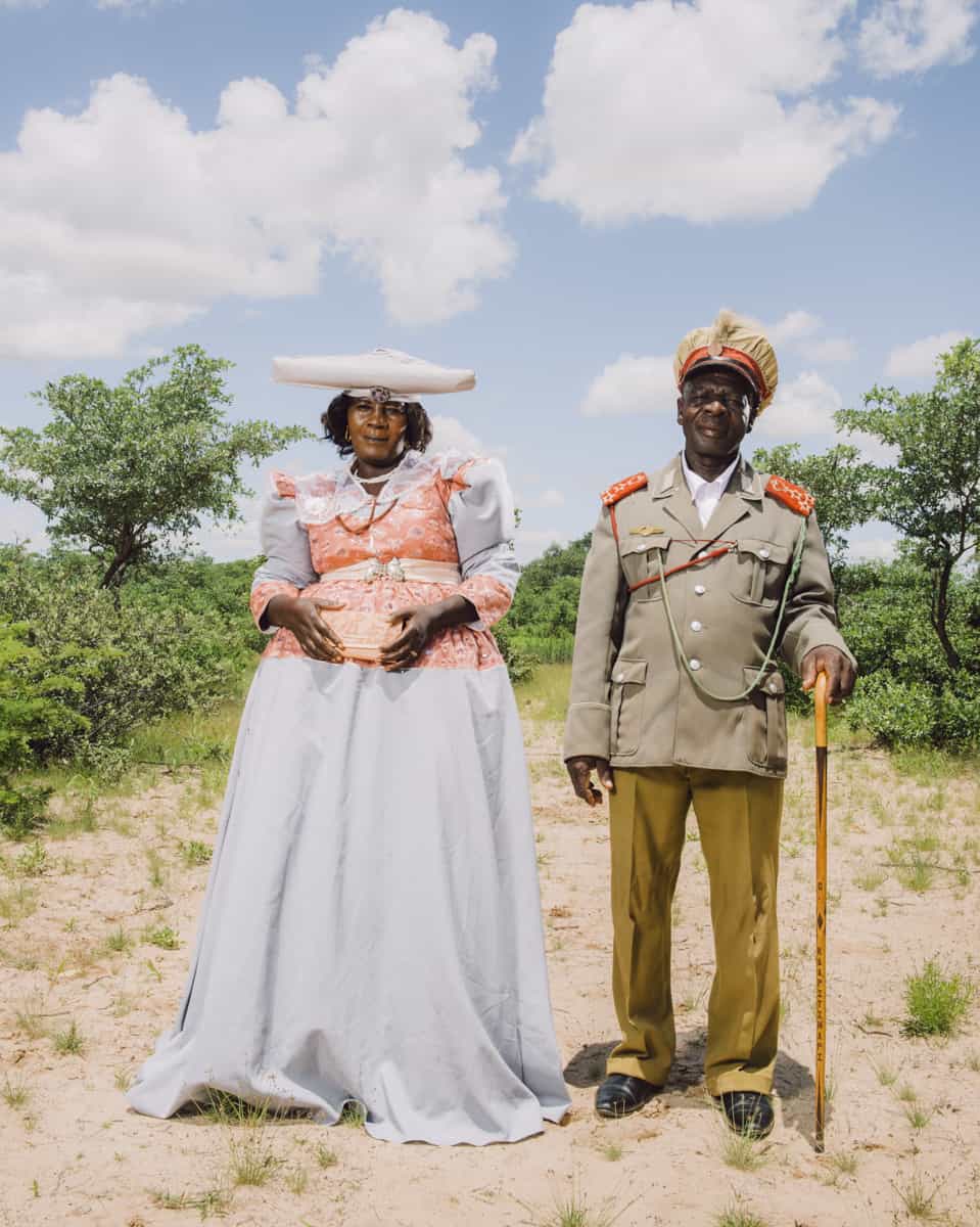 Herero #72, Namibie 2023 Real Portraitik #1  Photographie Fine art print sur Hahnemühle SG-HE72 ©Stephan Gladieu 