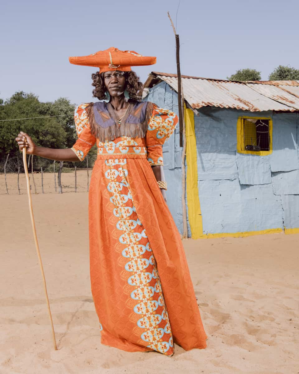 Herero #75, Namibie 2023 Real Portraitik #1  Photographie Fine art print sur Hahnemühle SG-HE75 ©Stephan Gladieu 